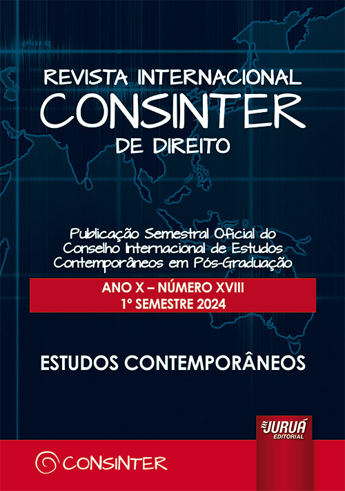 ANO X – NÚMERO XVIII -  1º SEM. 2024 - Estudos Contemporâneos