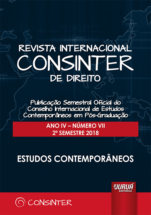 					View ANO IV – NÚMERO VII - 2º SEM. 2018 - Estudos Contemporâneos
				